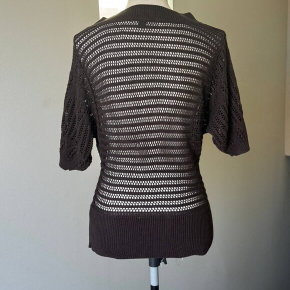 Banana Republic Knit Top in Brown – Size Small - Picture 7 of 7